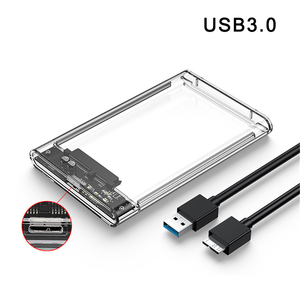 Harddisk Boxs USB 3.0 to SATA III Hard Disk Case 2.5 Inch HDD SSD Shell External Enclosure Hard Drive Disk Box External HDD Case. 