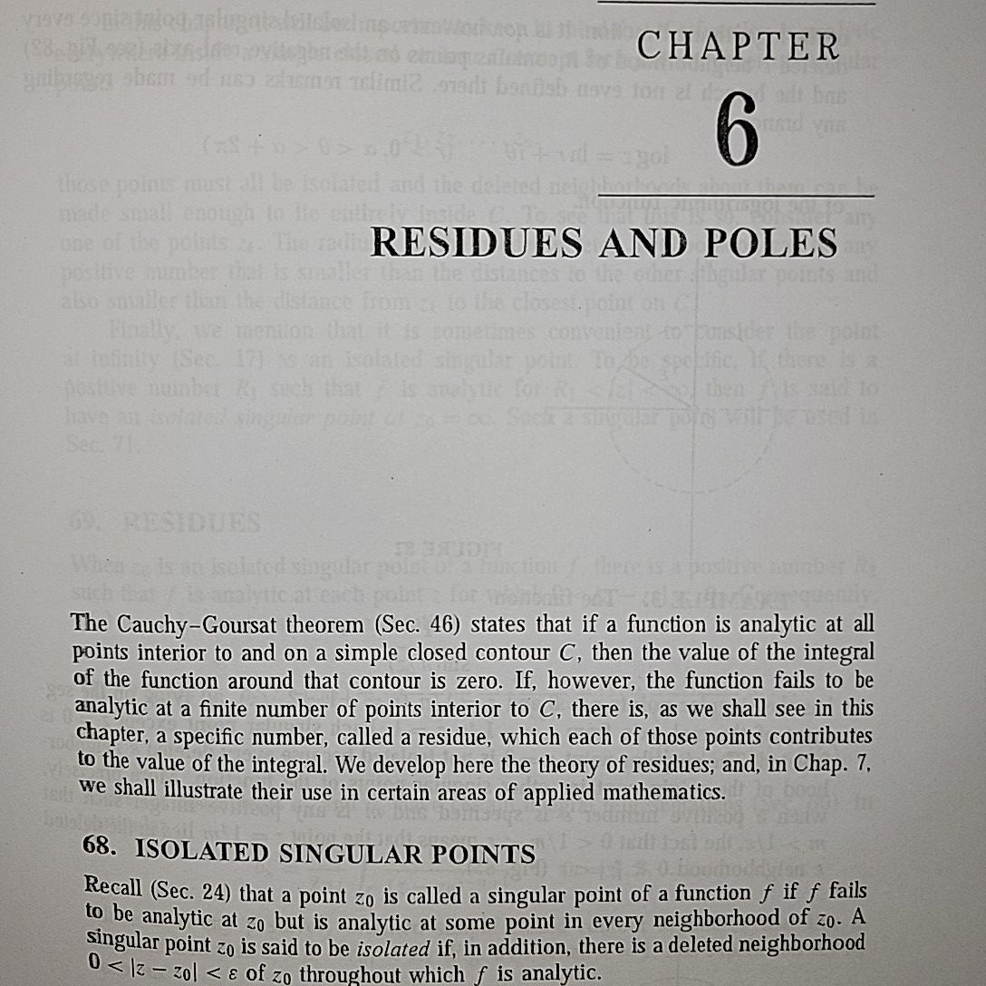 Complex Variables And Applications By James Ward Brown & Ruel V Churchill. 