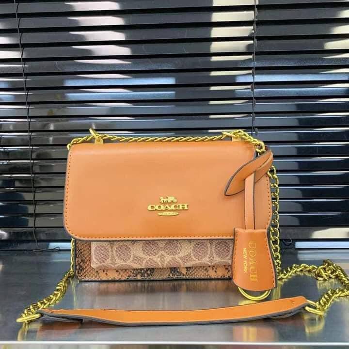 Coach Klare Crossbody Bag In Signature Canvas. 