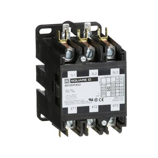 Definite Purpose Motor Control 220/440V 3P 20 to 50A same price (heater magnetic contactor for motor). 