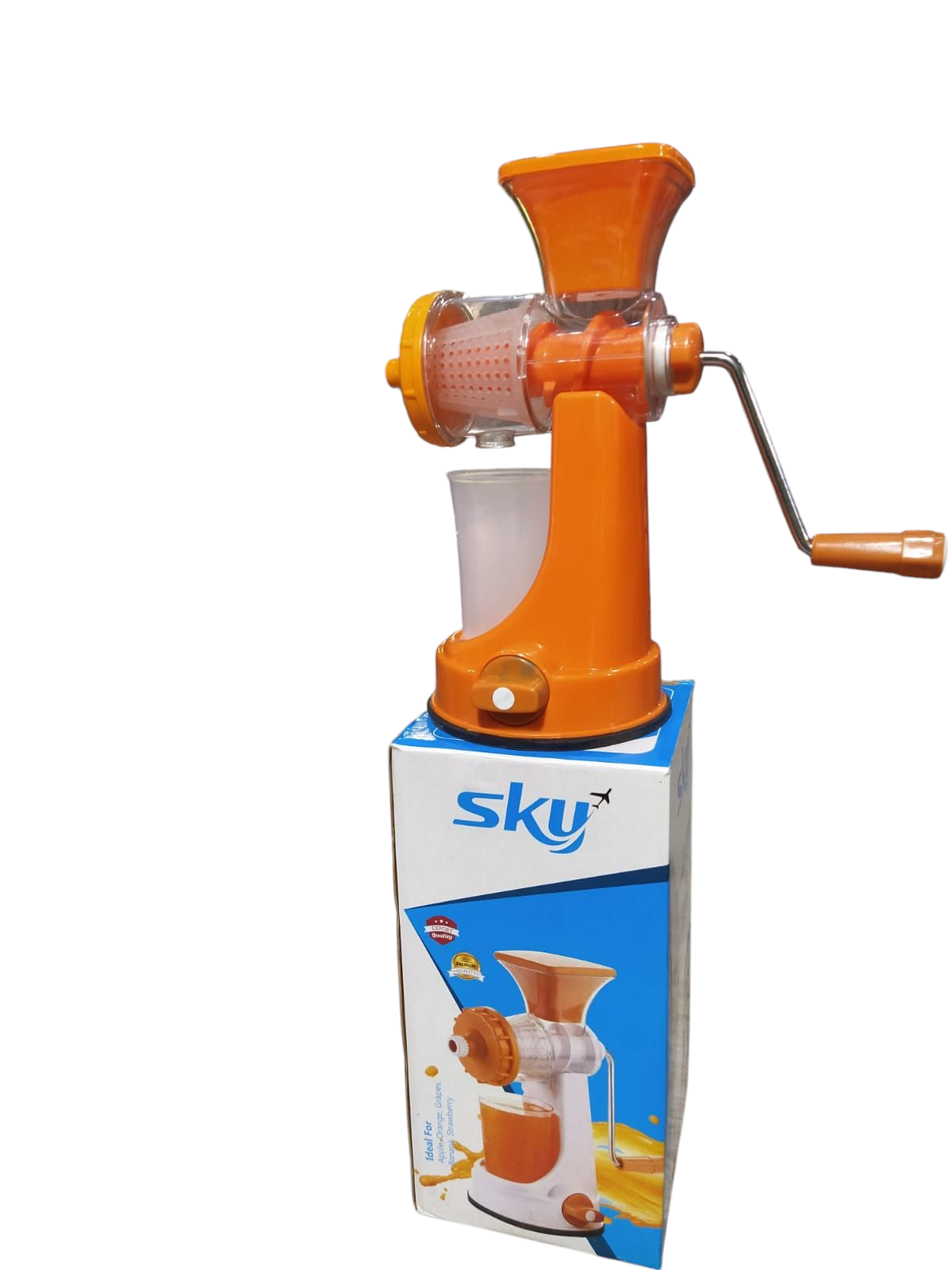 hand juicer machine Iderl For Orange Grapes Banana Strawberry. 
