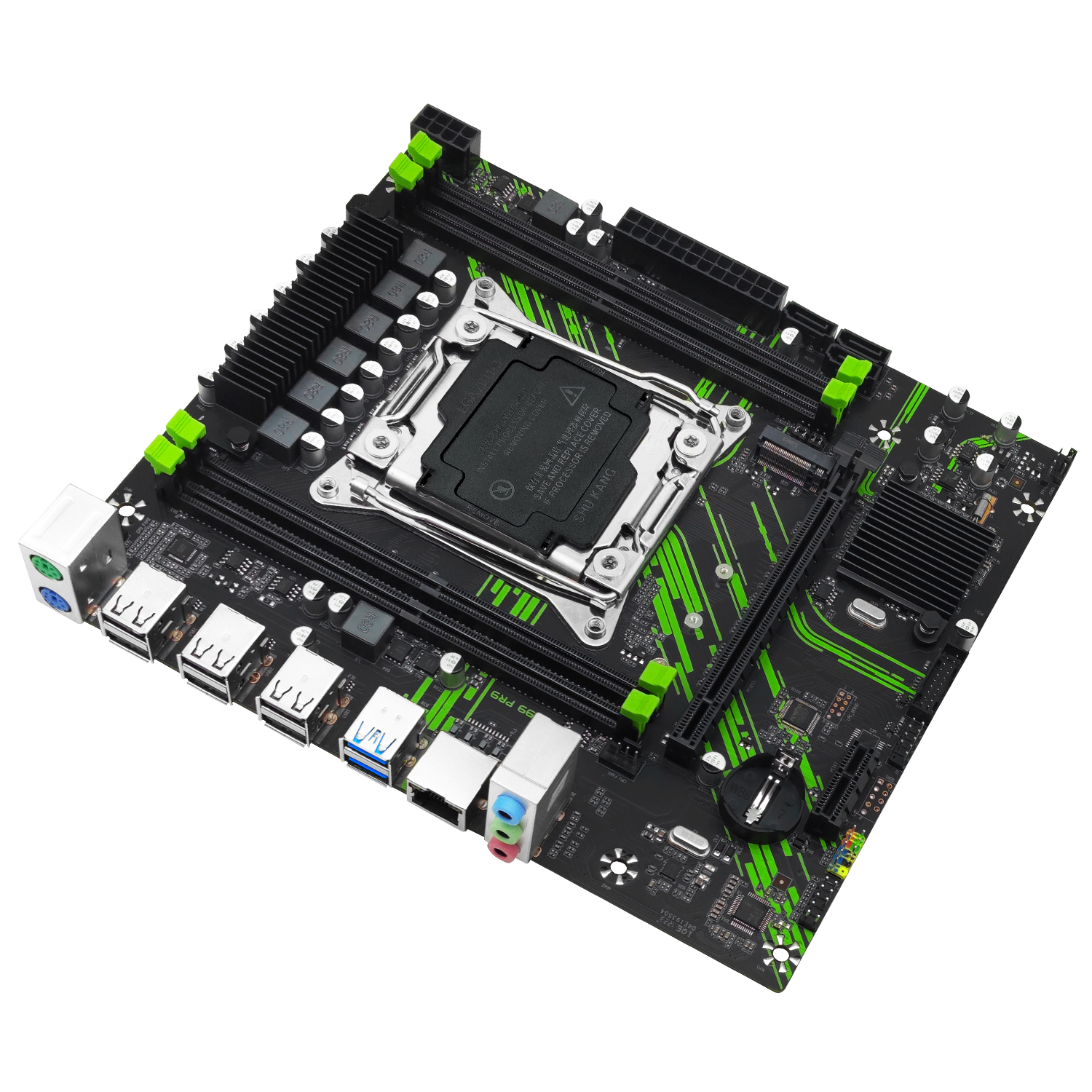 MACHINIST X99 PR9 X99 Motherboard Combo LGA 2011-3 Intel Xeon e5 2640 v3 cpu kit support DDR4 RAM SATA/NVME M.2 Slot USB 3.0. 