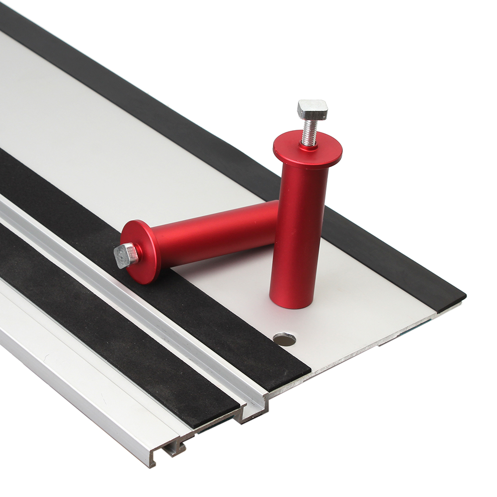 Guide Rail Workbench Table Peg TrackSaw Bench Clamp for 20mm Dog Hole Brake Stops Precision Aluminum Woodworking Workshop Tool. 