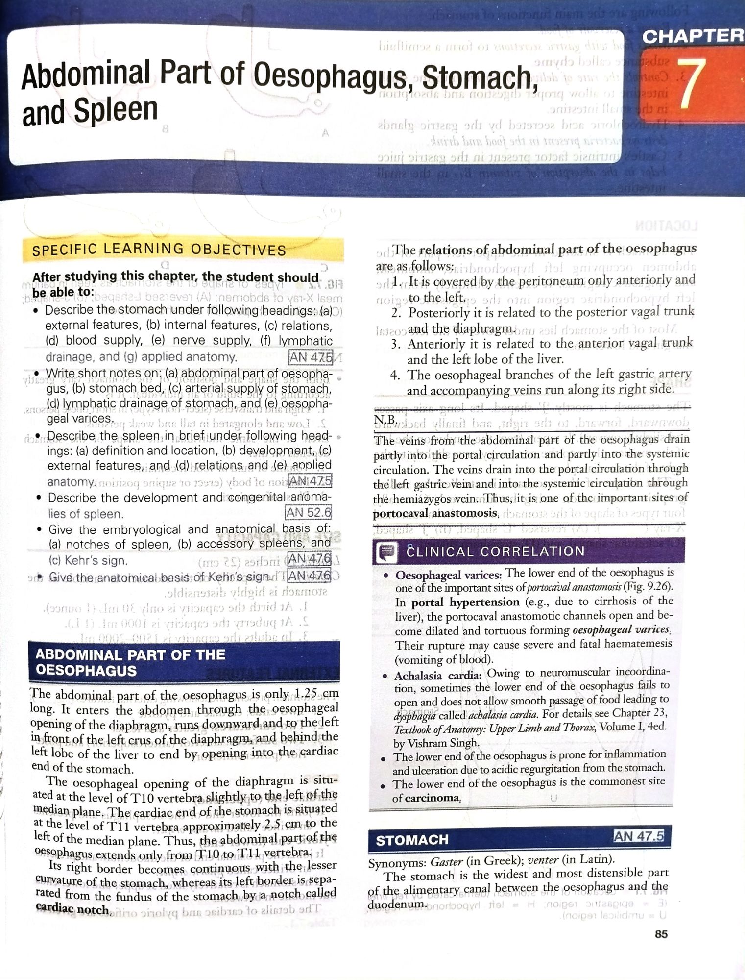 VISHRAM SINGH TEXTBOOK OF ANATOMY - ABDOMEN AND LOWER LIMB (VOLUME 2) FOURTH EDITION. 
