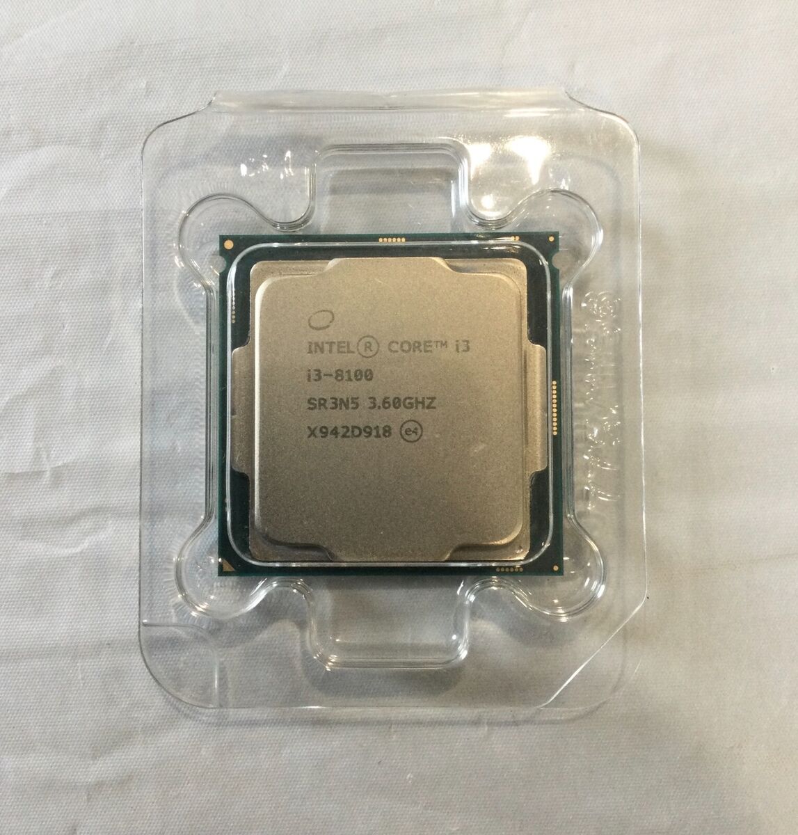 Intel Core i3-8100 6MB Cache 3.60GHz 8th Gen Processor