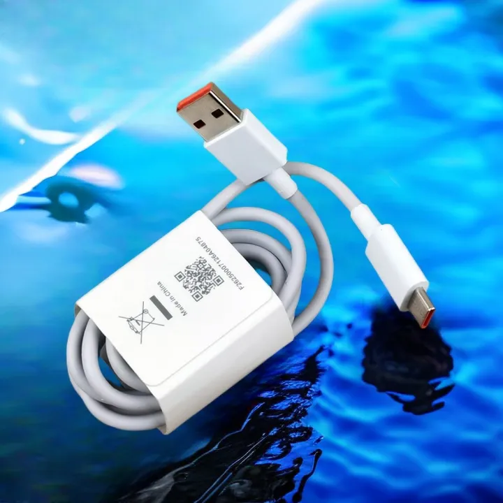 Poco F5 Charger 67W Original Xiaomi Turbo Fast Charge Adapter 6A Usb Type C Cable for Mi 13 Redmi Note 12 Pro Poco X5 X4 GT F4. 