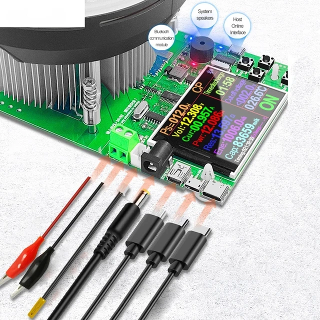 DL24p 180W High efficiency lifepo4 battery capacity  tester  discharge. 