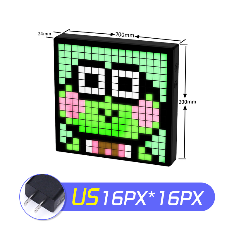 32X32 NFT Pixel Art LED Display Cool Bluetooth Speaker App Control Art Display For Gaming Room Decor DIY Graffiti Animated Frame. 