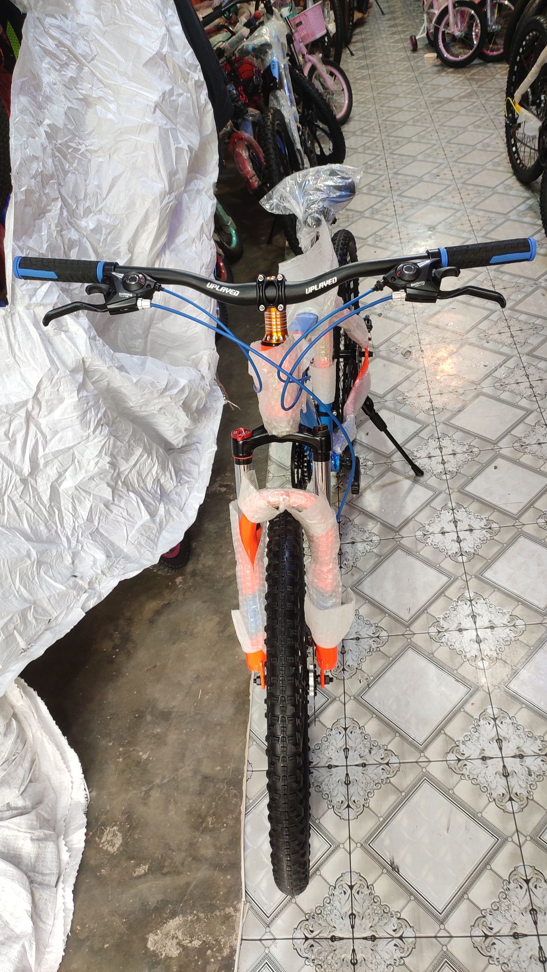 Uplayed x-808. 26"size Allow body 21 sp gear Cnc rim cycle. 