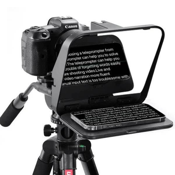 ULANZI RT02 Universal Teleprompter for Camera, Tablet, Smartphone with Remote Control. 