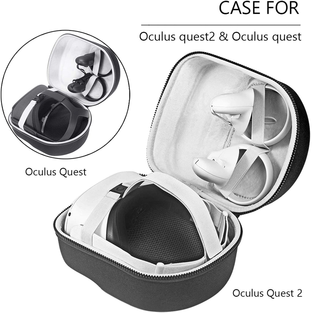 New Hard Travel Case Storage Bag For Oculus Oculos Quest 2 VR Headset Portable Convenient Carrying Case Controllers Accessories. 
