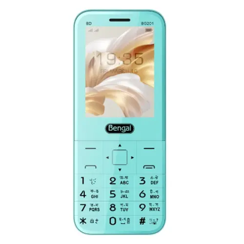 Bengal BG 201 BD Dual Sim Standby 2.4" Display 1400mAh Fixed Battery Feature Mobile Phone