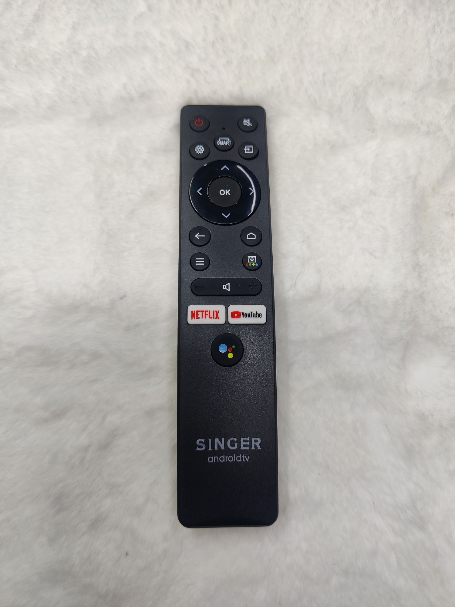 Tv Remote Control For SINGER Android Led Tv Without Voice.