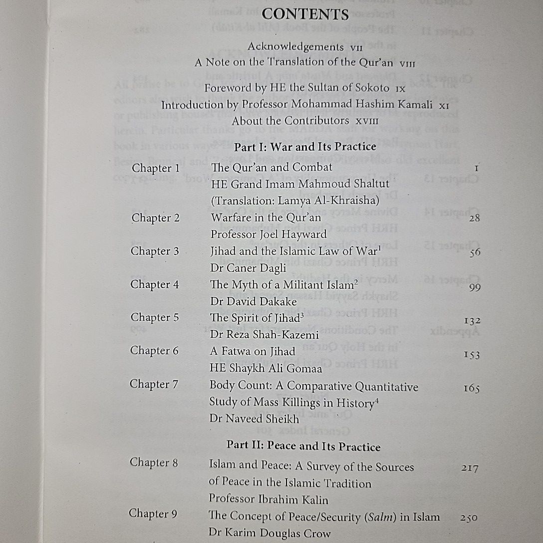 War And Peace In Islam; The Uses and abuses of Jihad. 