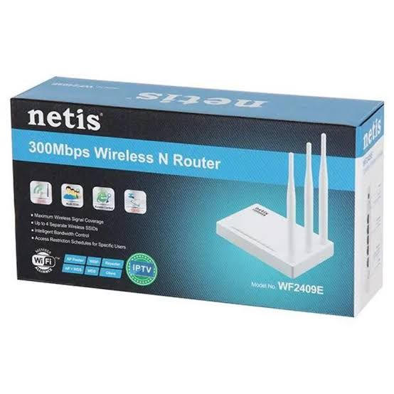 Netis WF2409E 300 Mbps Wireless N Router (3 Antenna). 
