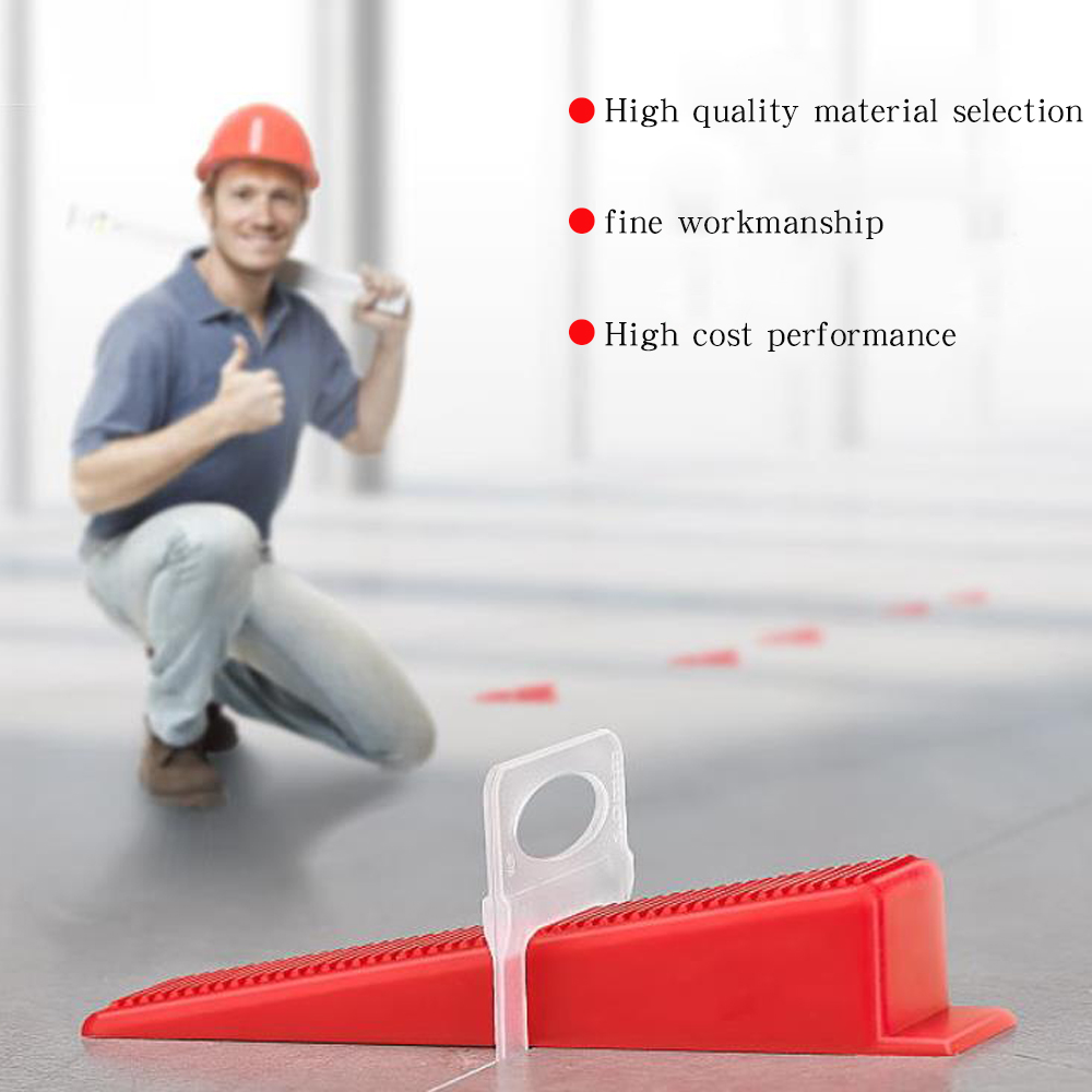 1mm 100PCS Tile Leveling System Clips PE Tiles Leveler Spacers Use For Ceramic Wall Tile Leveling System Construction Tools. 