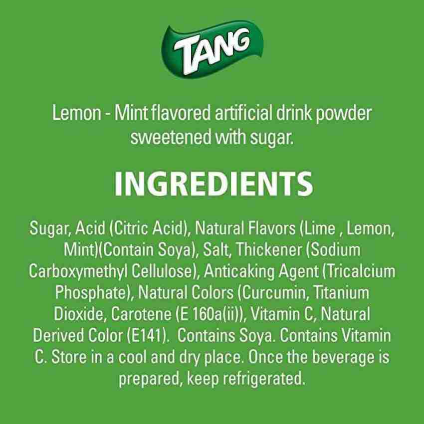 Lemon Mint Flavour Tang  -375g. 