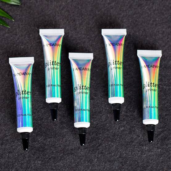 Handaiyan Glitter Primer Long Lasting Eyeshadow Primer Makeup Base 10ml Glitter Eyeshadow Glue Lightweight Eyeshadow Base -. 