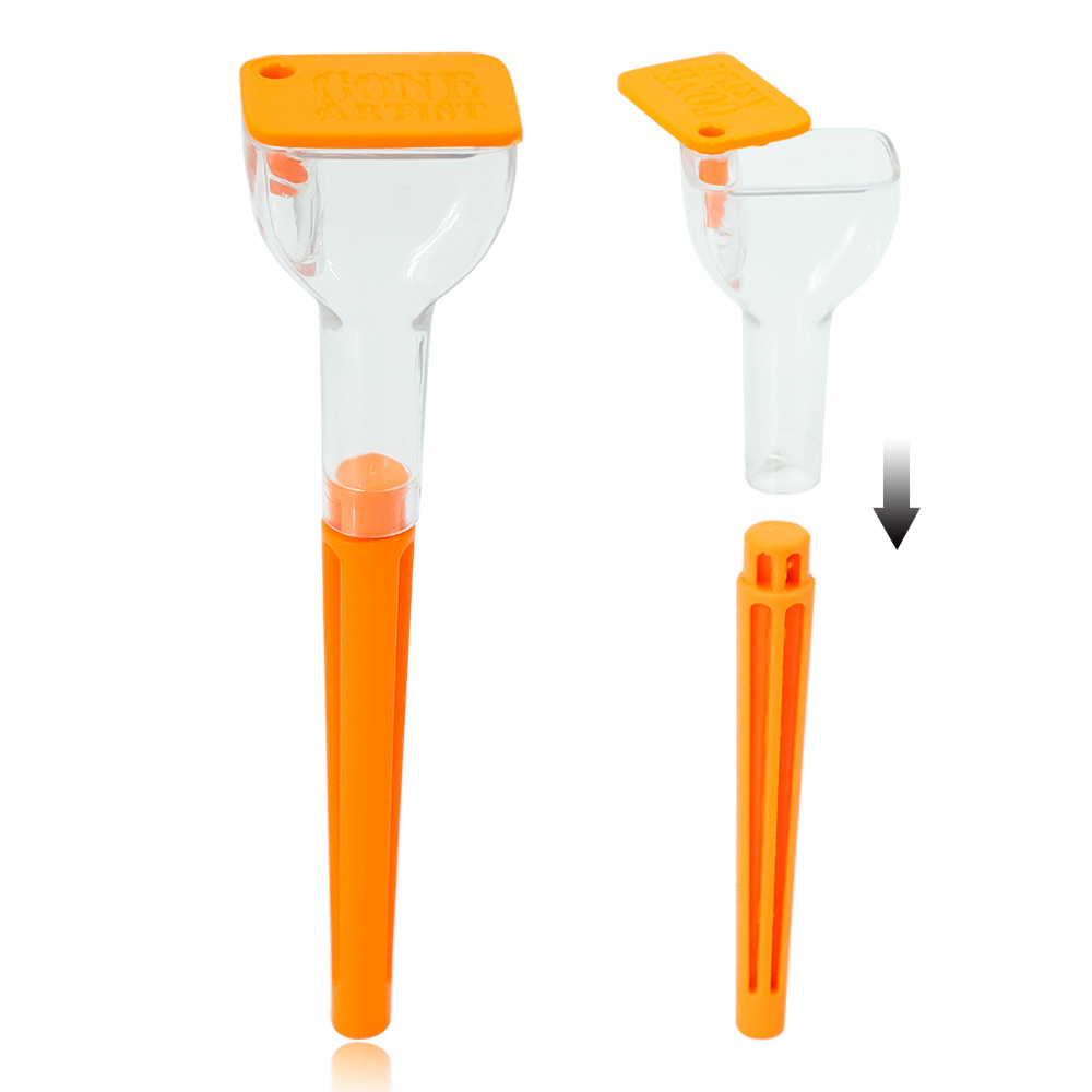 Manual Plastic Rolling Machine Herb Cigarette 12.5cm Cigarette Crusher Smoker Tobacco Filler Funnel Tool. 