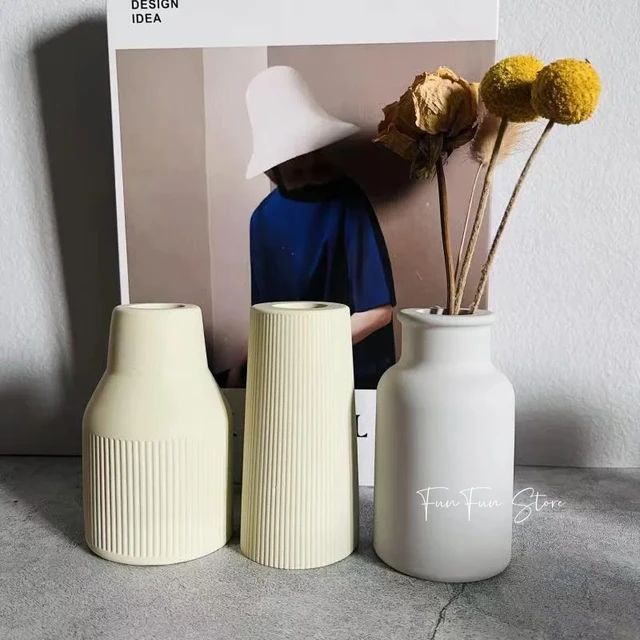 Decorative vase for home and living room mini combo set(3 piece)