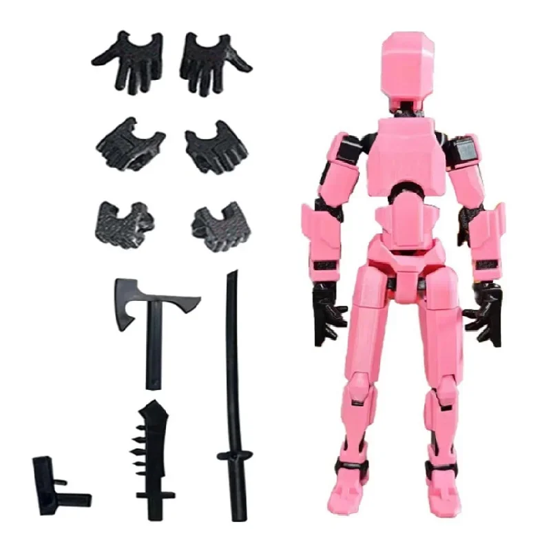 Titan 13 Action Figures T13 Figure 3D Printed Multi-Jointed Movable ...