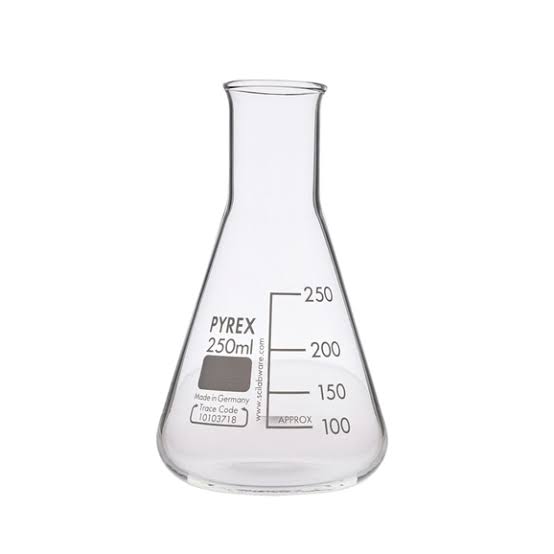 Pyrex Conical Flask 250 mL. 