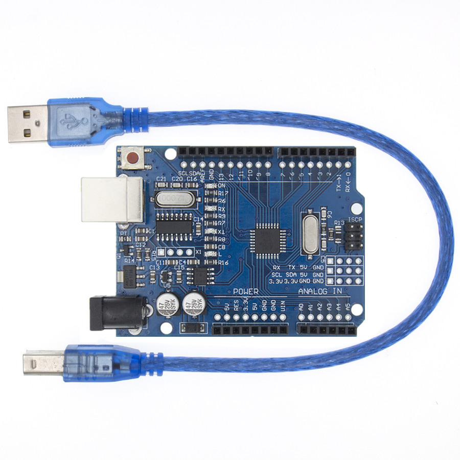 TENSTAR ROBOT UNO R3 Development board ATmega328P/CH340 Chip 16Mhz For Arduino UNO R3. 