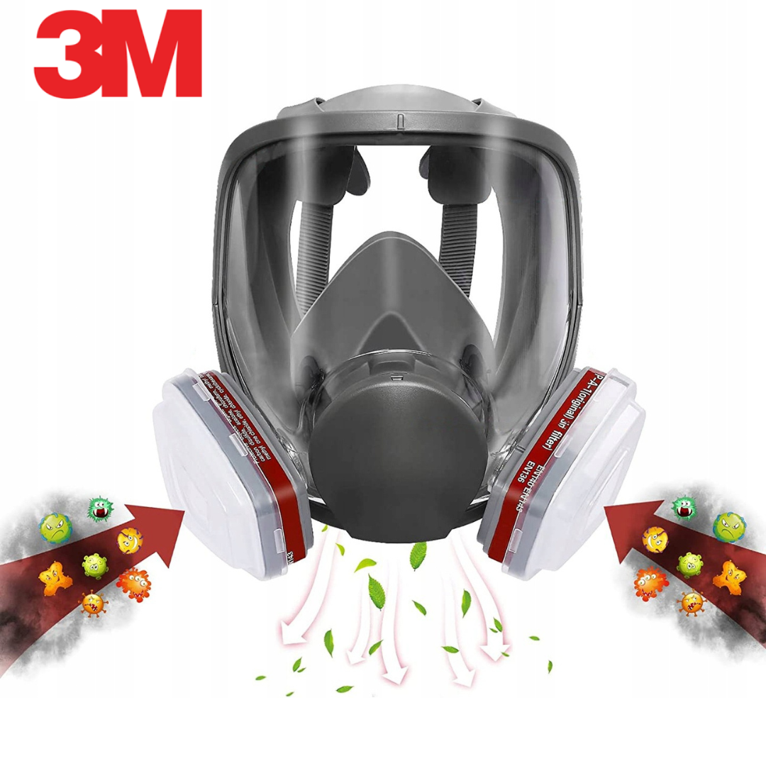 3M™ Full Facepiece Reusable Respirator 6800, Respiratory Protection,. 