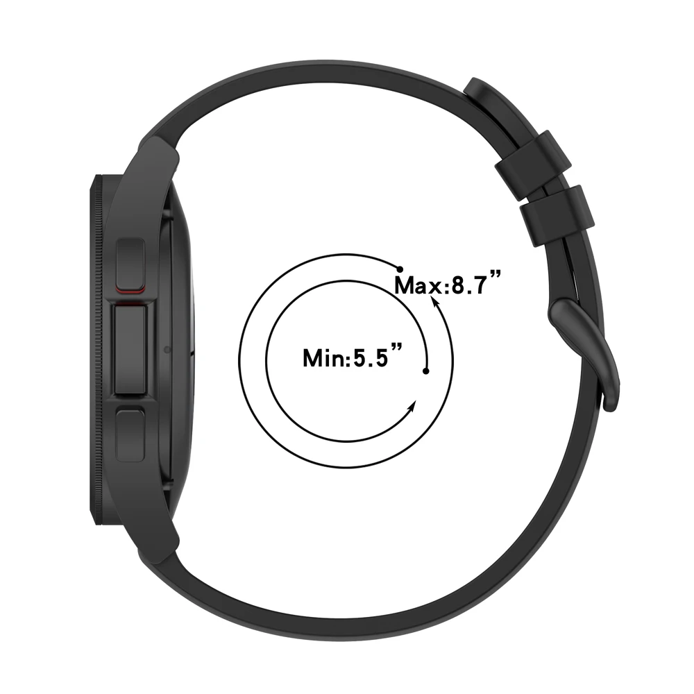 20mm 22mm Band For Haylou watch R8 S8/Watch 2 Pro (LS02 Pro)/RT3 RS3 GST/RS4 Plus/LS02 Silicone Replacement Bracelet Watch Strap. 