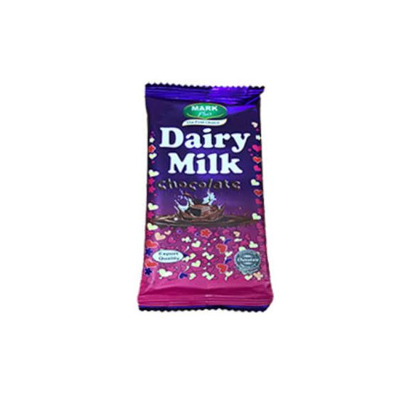Mark plus dairy milk chocolate(10 tk) 13g 24pcs