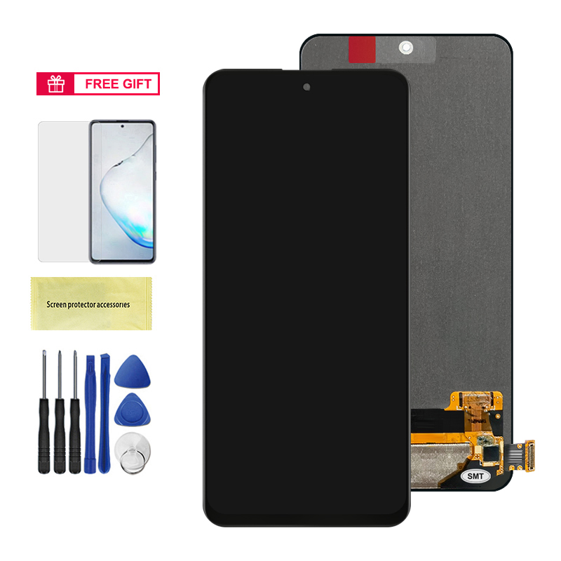 6.67" AMOLED TFT for Xiaomi Redmi Note 10 Pro LCD Display Touch Screen For Redmi Note10 Pro M2101K6G LCD Display Replace +Frame. 