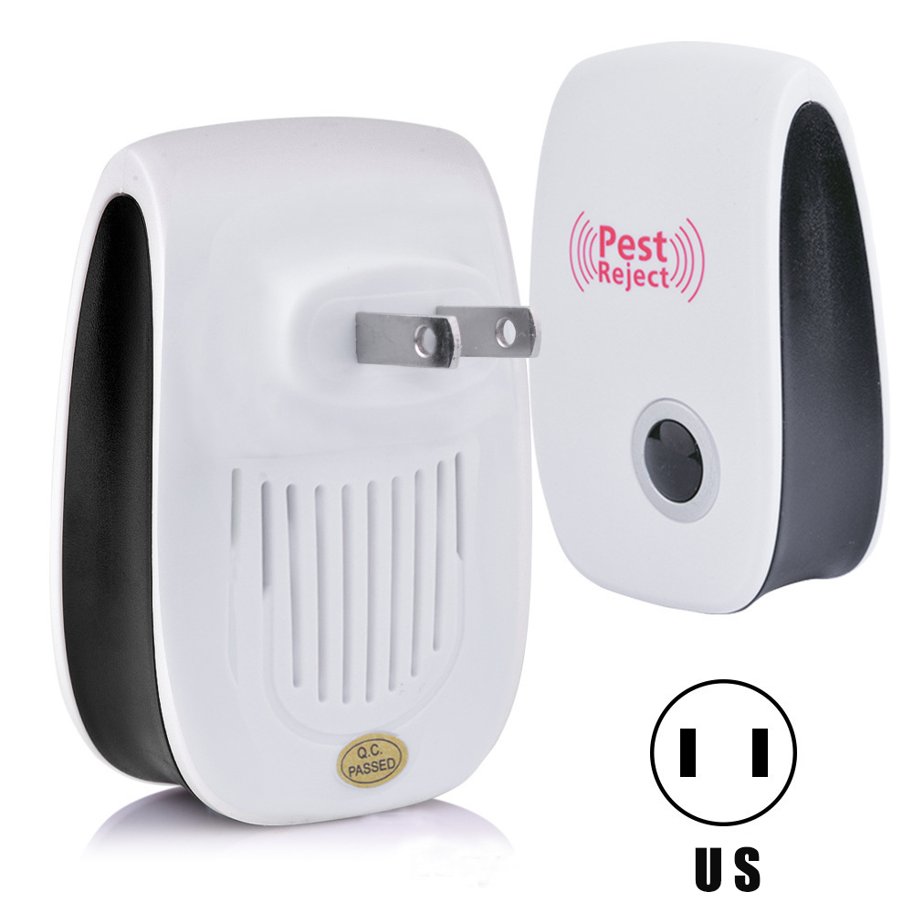 Pest Repeller Electronic Ultrasonic Pest Reject Mouse Rat Cockroach Pest Control Device Household Mosquito Killer EU US Plug. 