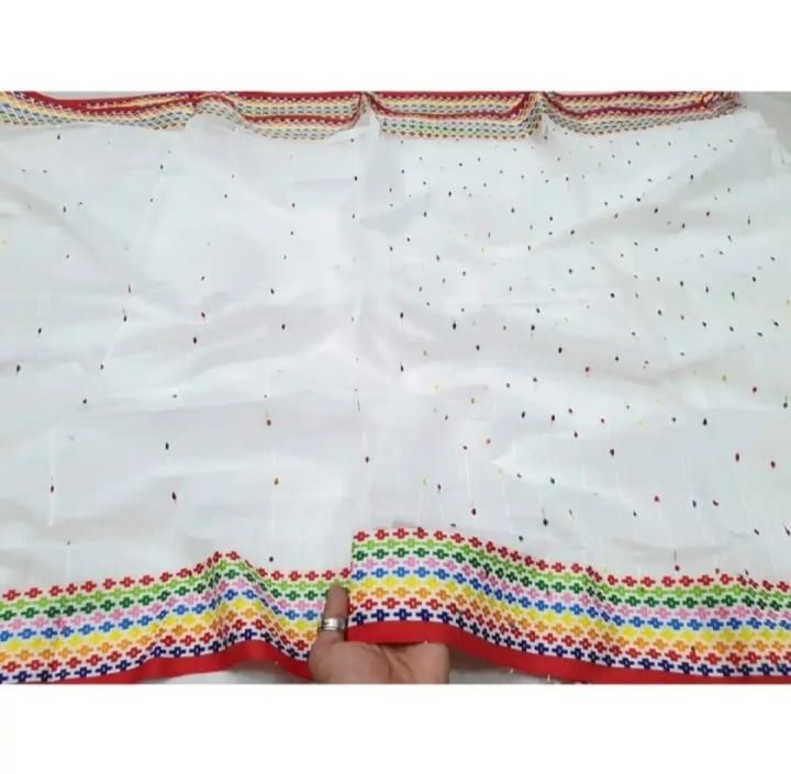 Tangail new exclusive Plus par saree without blouse piec