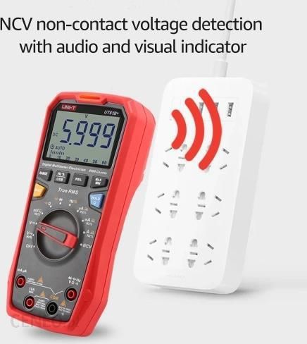 UNI-T UT61E+ True RMS Multimeter Digital Auto Range Unit True RMS meter 22000 Digits Display 220mF Large Capacitance Testing. 