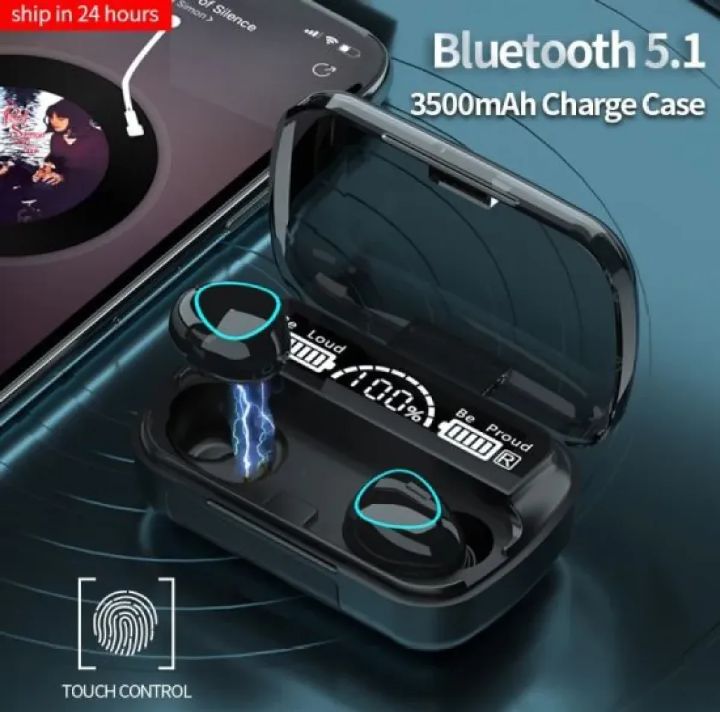 Damix M10 TWS Wireless Earbuds (Original). 
