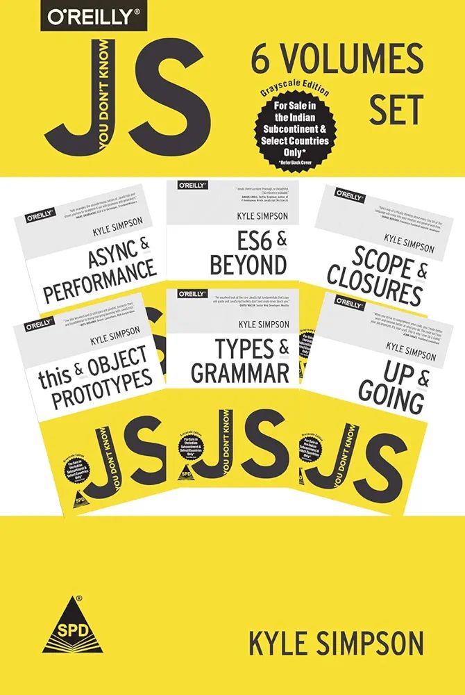 You Don`t Know JS: 6 Volume Set (Greyscale Indian Edition