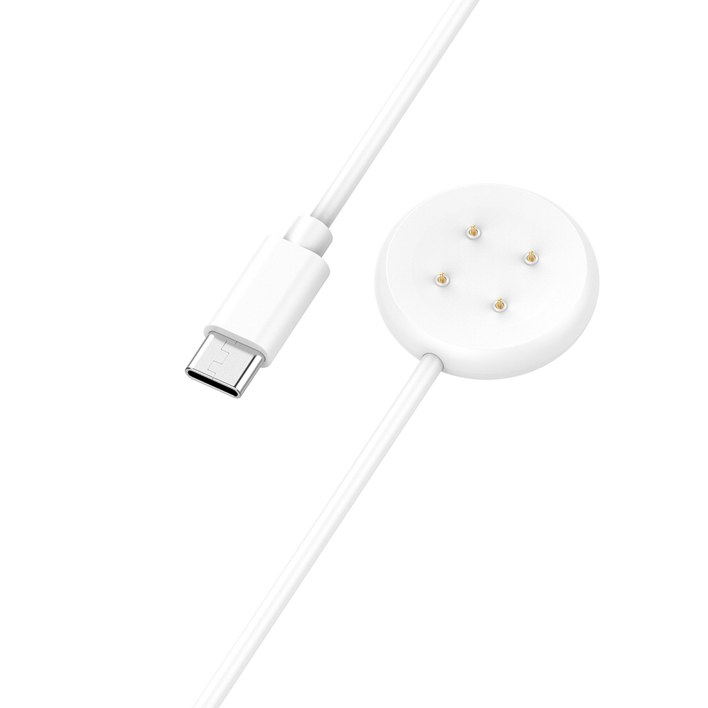 White Type C Charger for Google Pixel Watch 2 USB-C Fast Charging Cable Cord for Google Watch2 Smartwatch Accessories. 