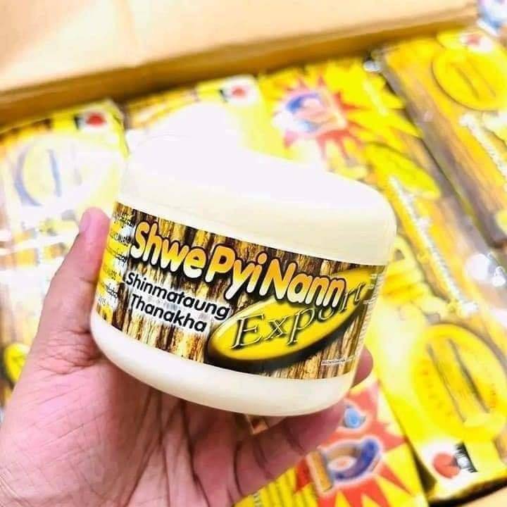 Original Shwe Pyi Nann Thanaka Face Pack -140g (Chandan Thanaka Face Pack). 
