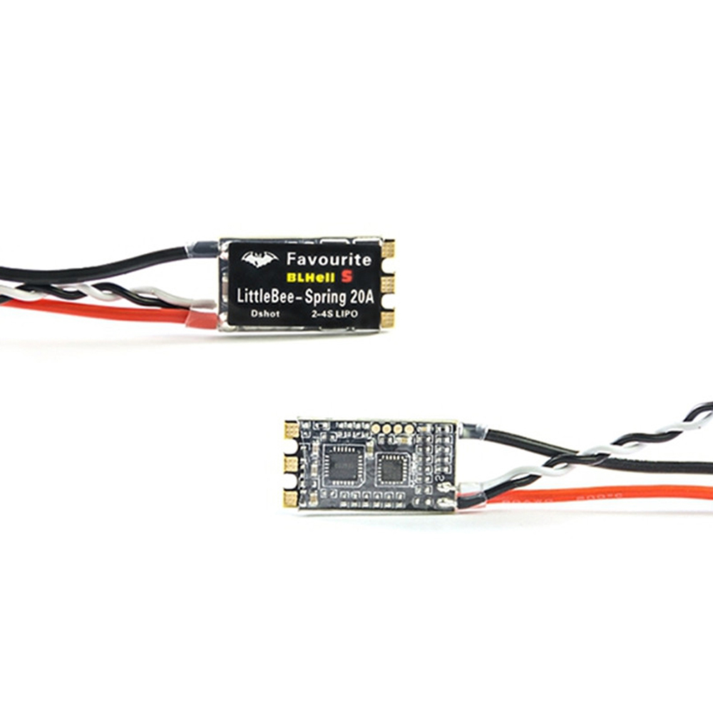 9IMOD Favourite FVT LittleBee 20A/30A ESC BLHeli_S OPTO 2-6S Brushless Speed Controller. 
