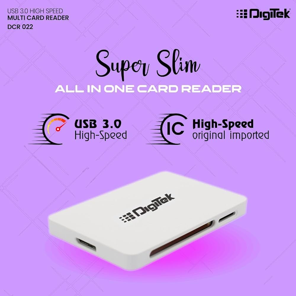 Digitek dcr-022 card reader usb 3.0