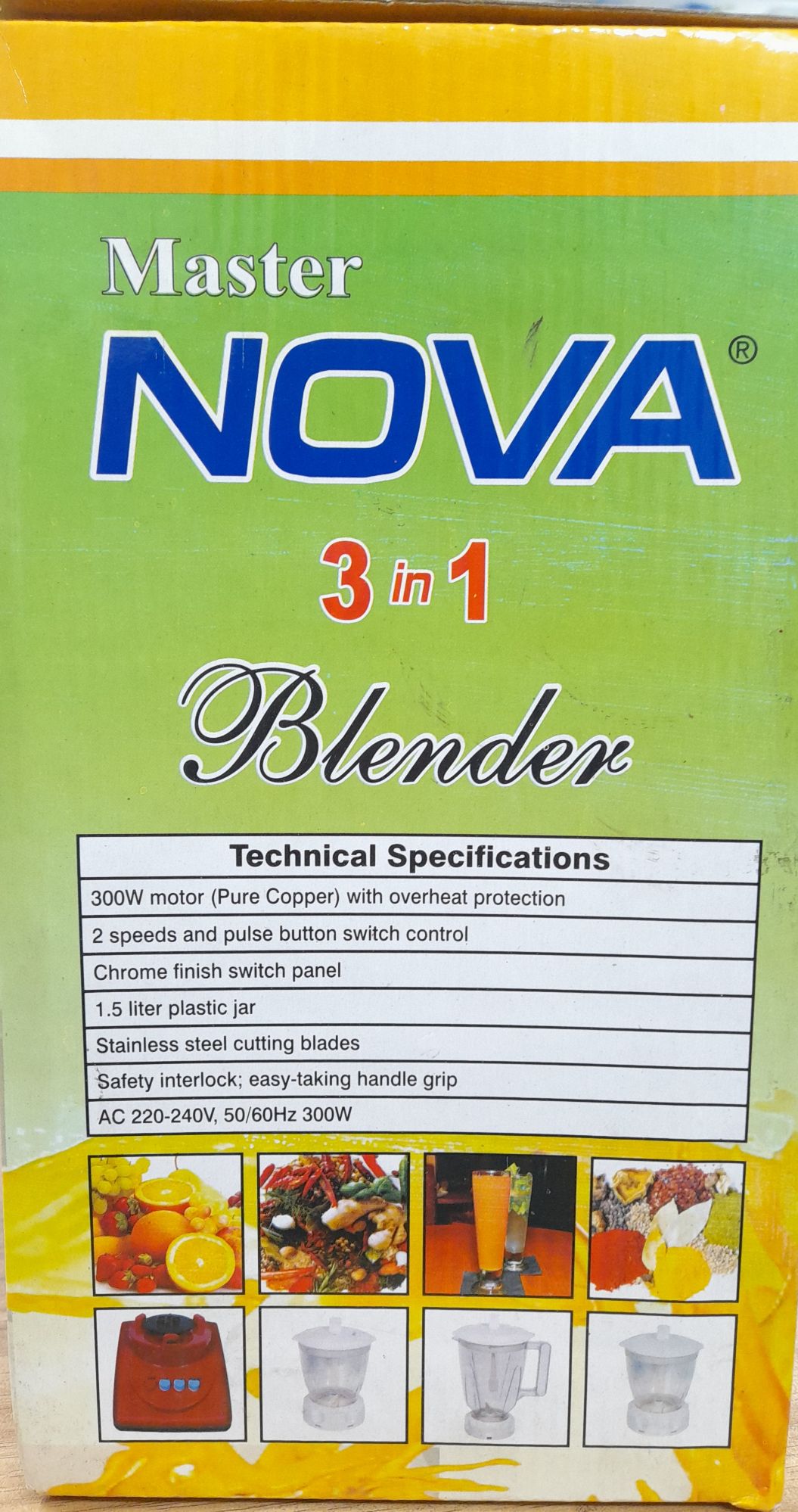 NOVA 3 in 1 Blender 1.5 ltr. 