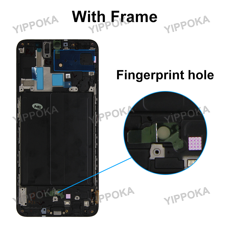 6.7" OLED For Samsung Galaxy A70 LCD SM-A705F/DS Display Touch Screen Digitizer For Samsung A705 Display Replacement Parts. 