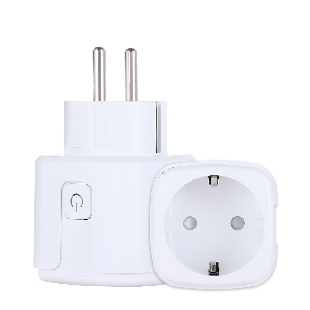 16A EU Smart Wifi Plug Energy Power Meter Monitor Smart Home Wireless Socket For Outlet Works Alexa Google Remote Control. 
