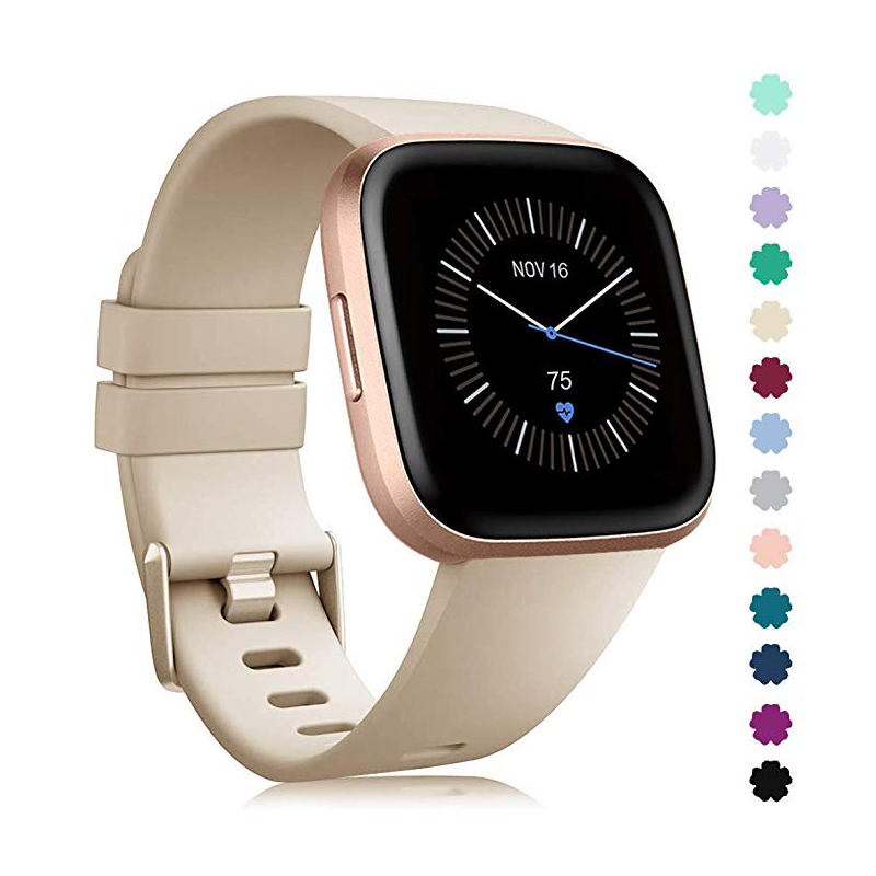 Strap for Fitbit Versa/Versa2/Lite Smart watch replacment band Sport silicone Bracelet band for Fitbit Versa 2 wristbelt. 
