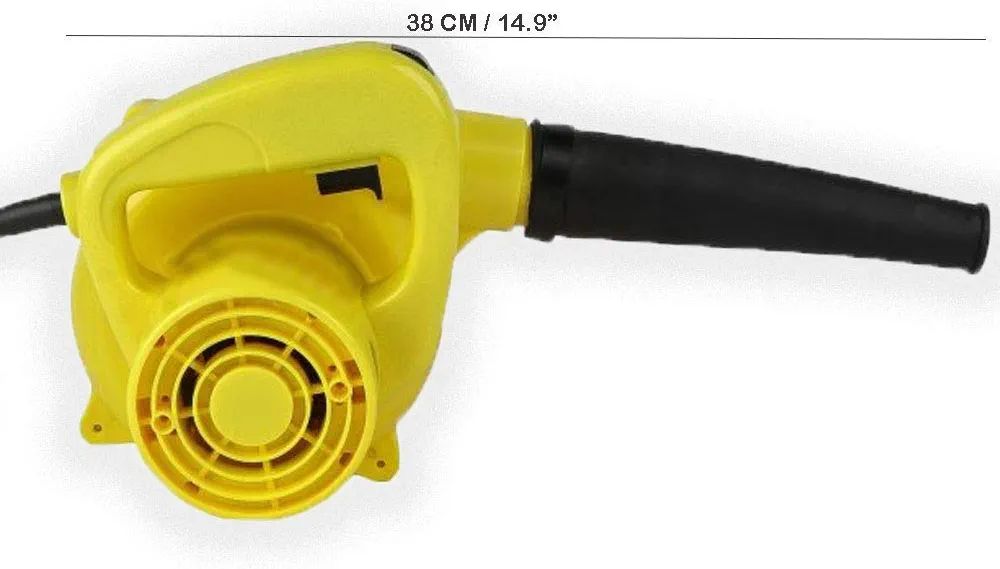 SuperPower Air Blower 2000W RPM 13000, Blow at 2.3M/Min with Variable Speed Control Vacuum/Dust Collector/Pc Cleaner/Electric (Standard Size, Colour As per availability. 