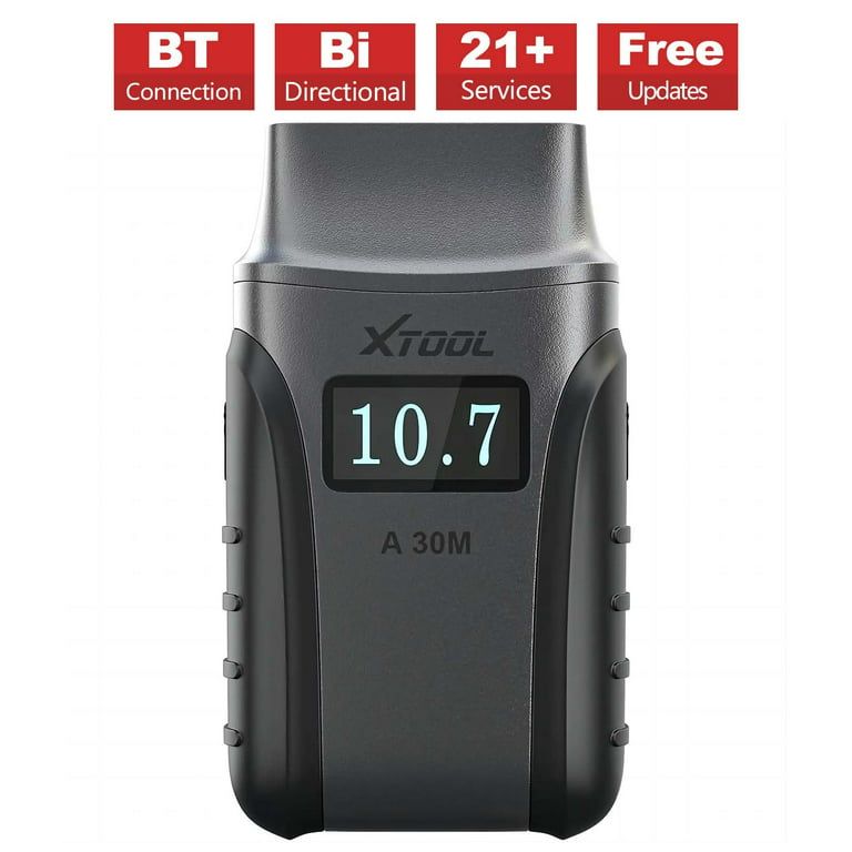 XTOOL Anyscan A30M Wireless BT OBD2 Scanner for iOS/Android Bi-Directional Scan Tool with OE-Level System. 