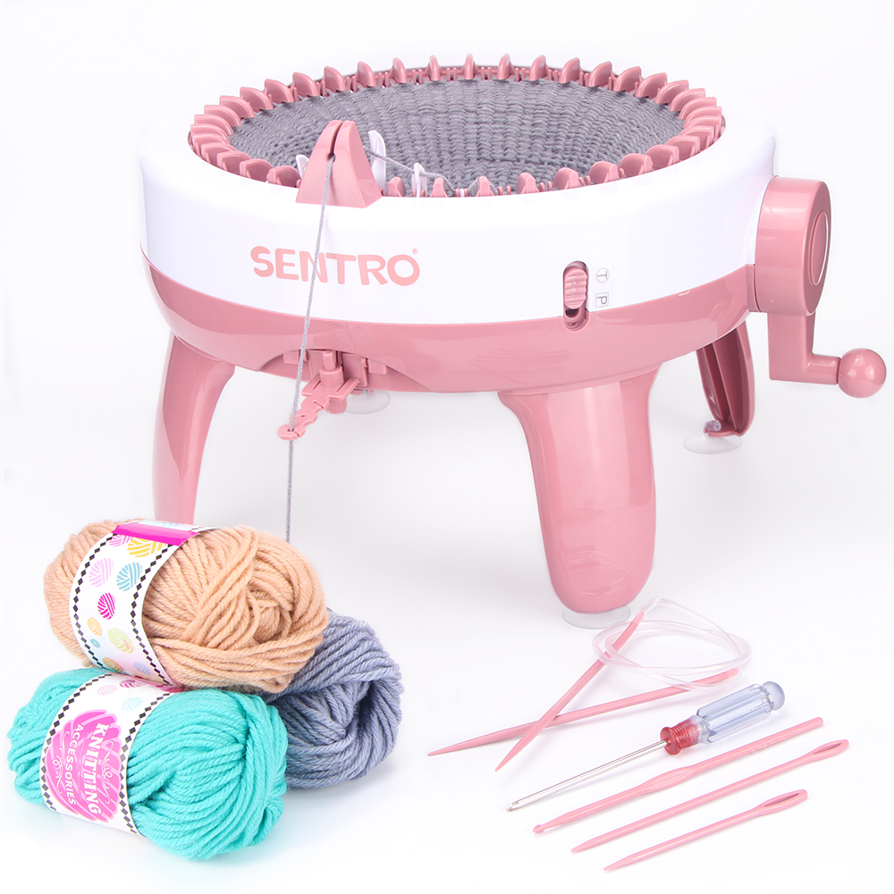 Sentro Knitting Machine Craft Project 40 Needle Hand Knitting Machine Kit for Knitting Craft Such as Scarves/Hats/Sweaters/Glove. 