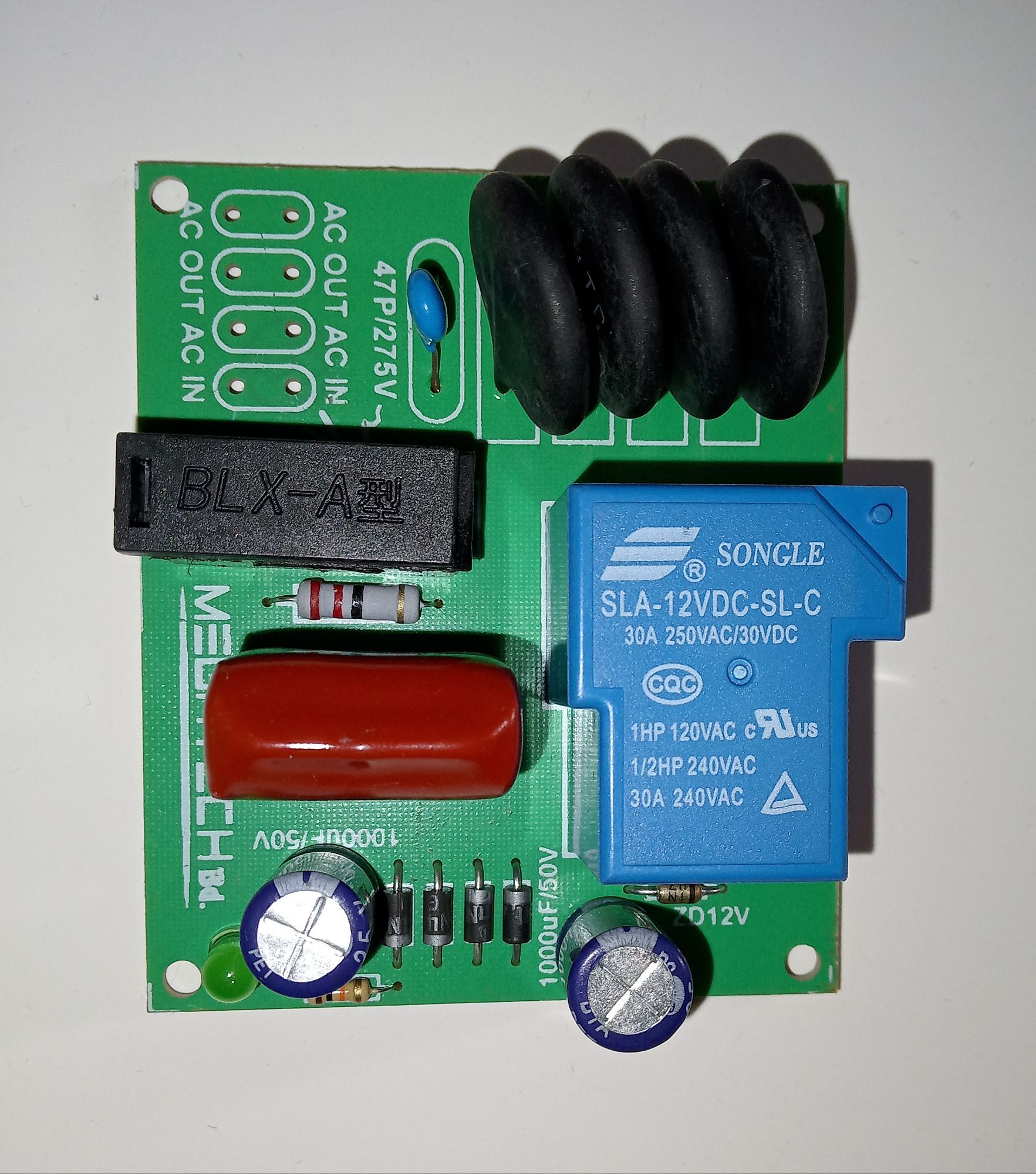 Professional Soft start circuit for power amplifier.