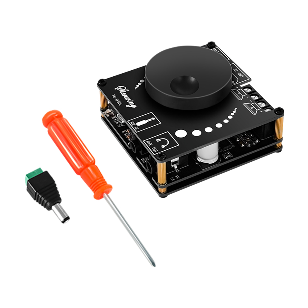 EGOLDEN YS-AP50L 5.1 Bluetooth 2 * 50W digital power amplifier board HIFI high-power speaker DIY audio conversion module. 