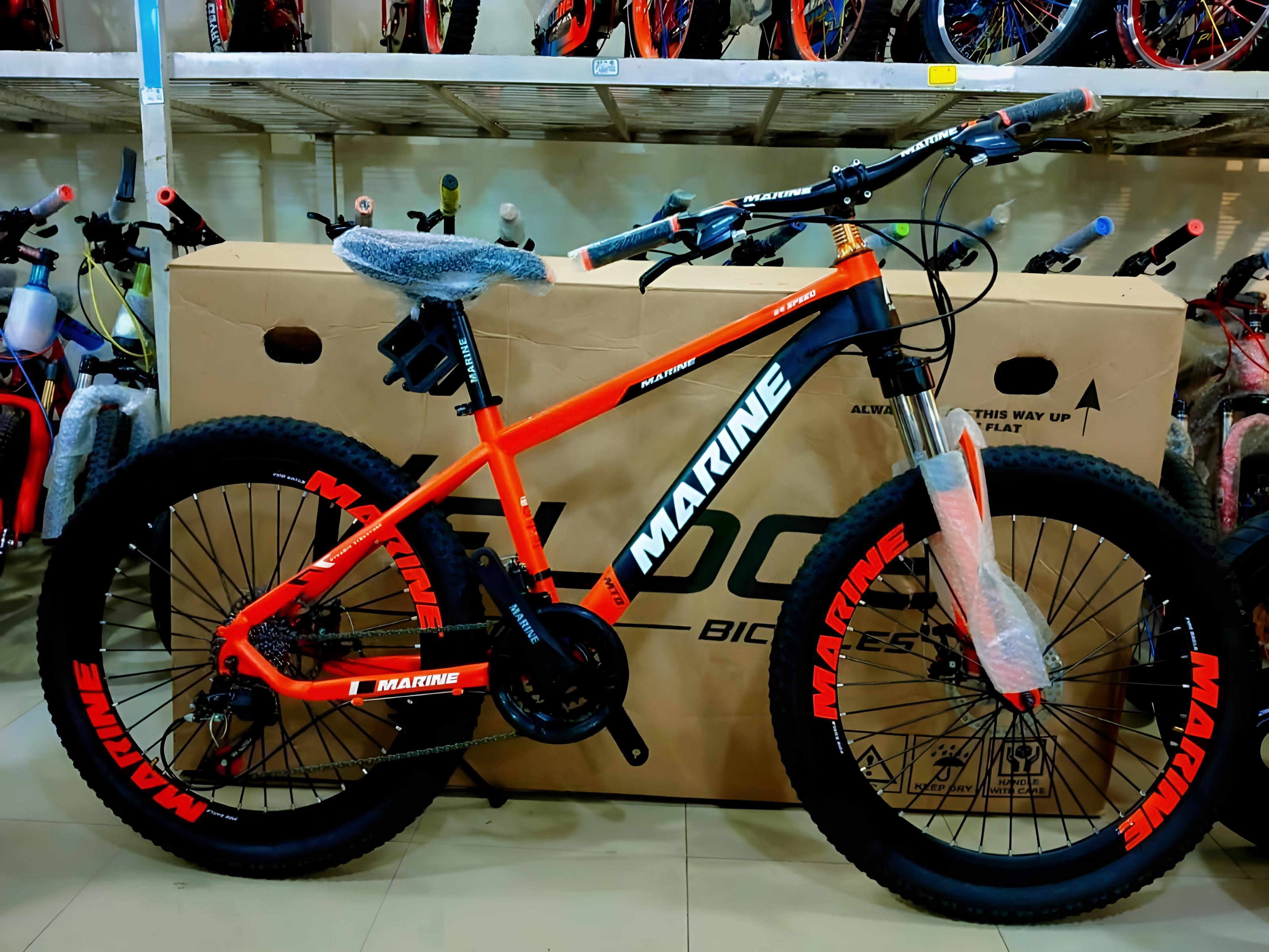 26 inchi 21 Speed Gear Cycle With Suspension Lockout fork High Rim Coloring Fat Spoke With Shimano Parts